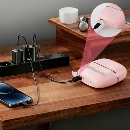 מחליק שיער מיני נייד בעוצמה מקצועית לעיצוב חלק, מושלם וקל לשימוש בכל מקום