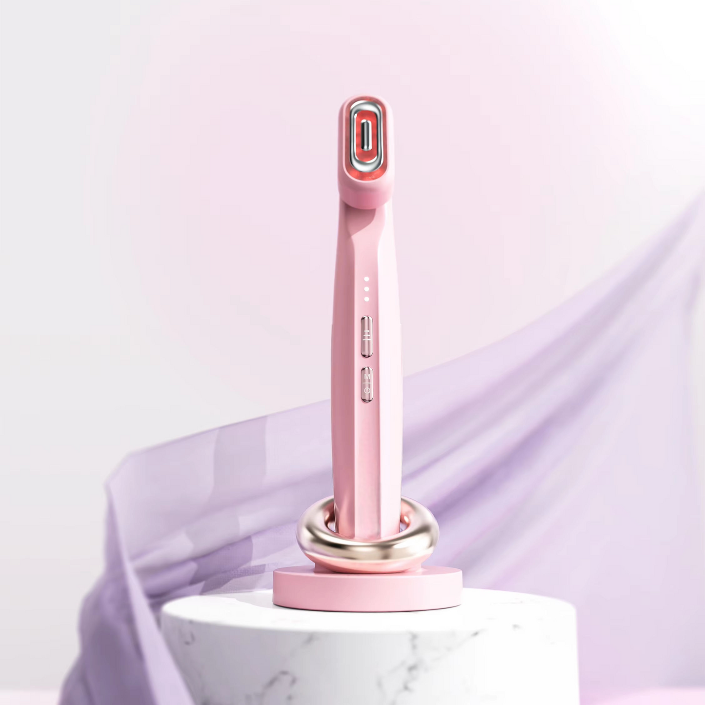 AMORANDSKIN Wand – מכשיר טיפוח לעור זוהר, מתוח וקורן, טיפול יומי קל מהבית