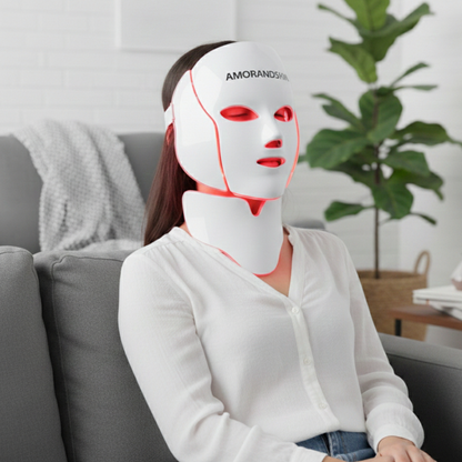 AMORANDSKIN – מסכת LED מתקדמת להצערת העור וטיפול מקצועי מהבית