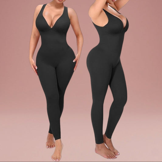 בטן בקרת אימון סרבל לנשים